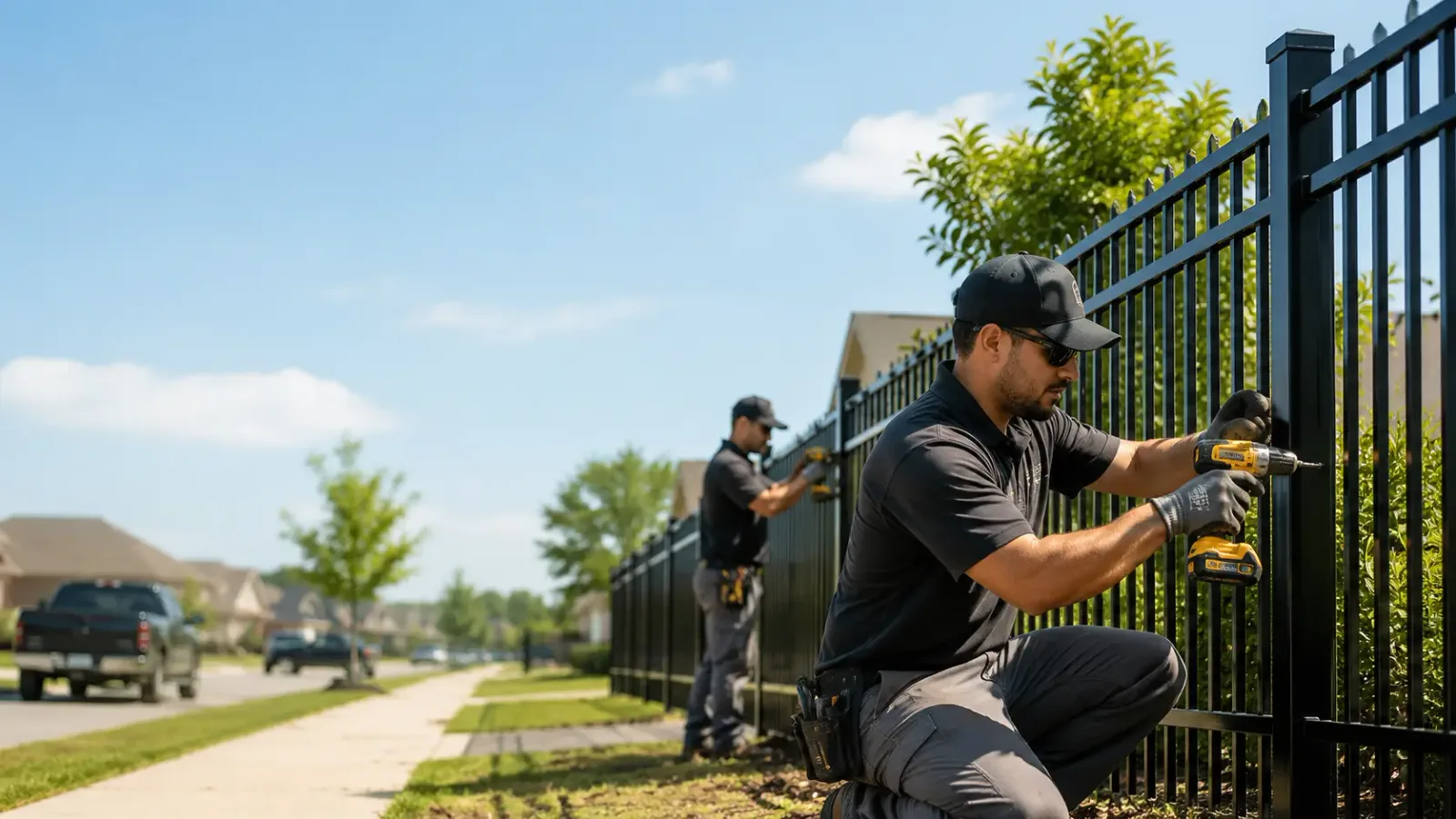 Metal Fence Installation in Lothian, MD
